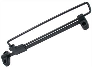 Штанга выдвижная L=288мм металлик+черный ШВ288м/ч