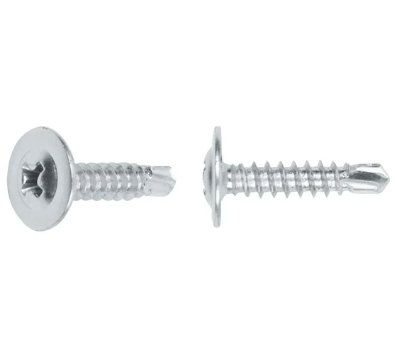 Саморез с прессшайбой сверло 4,2*41 (500шт) контейнер