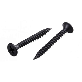 Саморез по металлу, черный, (ГМ) 3,8*65 (11шт) европодвес