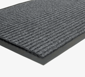 Коврик влаговпитывающий ребристый 120*1500 серый Стандарт