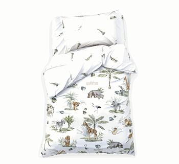 КПБ "Этель"  1,5сп Сафари 143*215 см 150*214 см 50*70 см -1 шт 100 % хл. 10385174