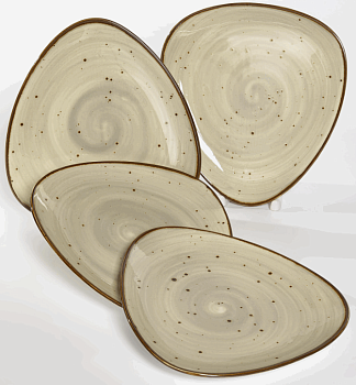 *Тарелка мелкая 210*200 206-55028