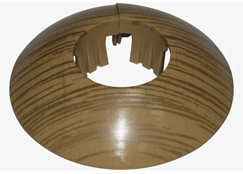 Розетты напольные d-26 мм Дуб темный