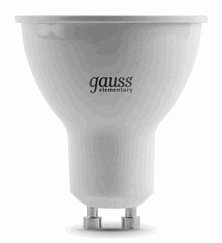 Лампа Gauss Elementary MR16 GU10 9W 3000К 640lm