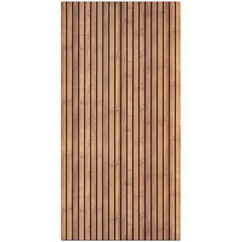 Панель интерьерная Планка коричневая1220*2440*6мм 