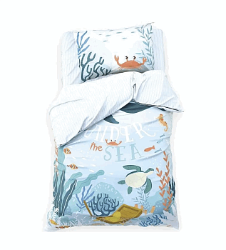 КПБ "Этель"  1,5сп Under the sea 143*215 см, 150*214 см, 50*70 см -1 шт, 100 % хлопок 10385189
