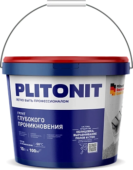 Грунт Плитонит глубокого проник. 10л