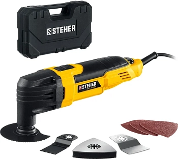 Реноватор STEHER OIS 400В  кейс набор насадок (MFT-400 SK)	