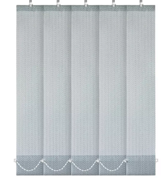 Комплект ламелей 5шт. 9060. Магнолия серая дл.180см