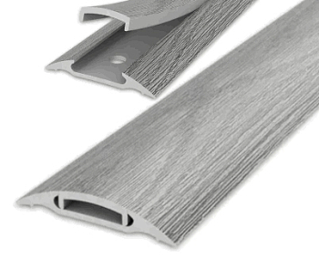 Порог с монтажным каналом 42мм 1,6 Дуб пепельный 210