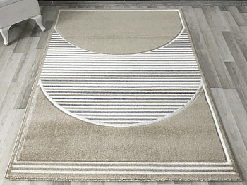 Ковер REGGI 1.6*2.3 дизайн L411A BEIGE/L.GREY