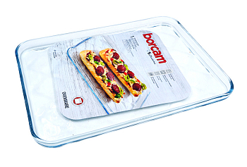 Форма для запекания 334х224 мм, h=20мм Borcam стекло Pasabahce 590066