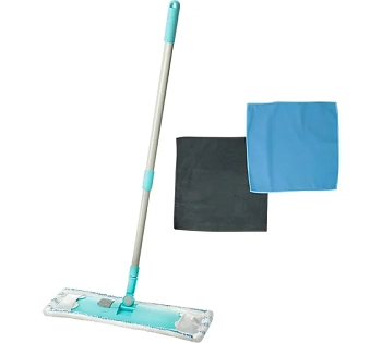 Набор для уборки ТРИО, швабра с насадкой, 2 салфетки 72301