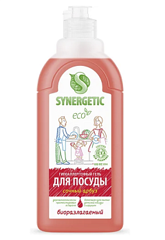 Ср-во д/посуды  Синергетик SYNERGETIC 0,5л Арбуз  103055/25