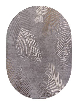 Ковер LIMAN MERINOS 2,00*2,90 F167 GRAY овал