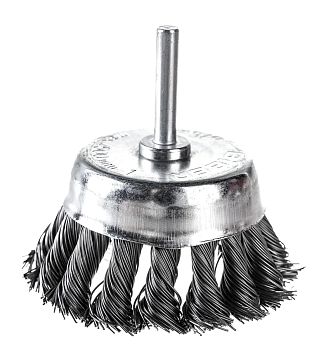 БИБЕР Щетка-крацовка чаша витая 75мм для дрели (15/75) 70994 