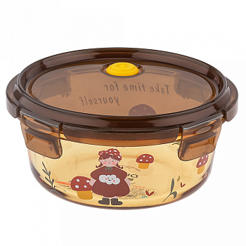 Контейнер ст "Машины мечты" 600мл д14,8см h6см  с/дек пл/кр с пароотв 409А 