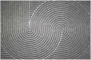 Коврик пористый Улитка 60*90см Серый