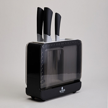 Набор ножей AGNESS  на пластик. подставке 6пр. 911-781