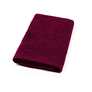 Полотенце Модерн  АРТ Дизайн  50*90 малиновый ПМ-50.90У