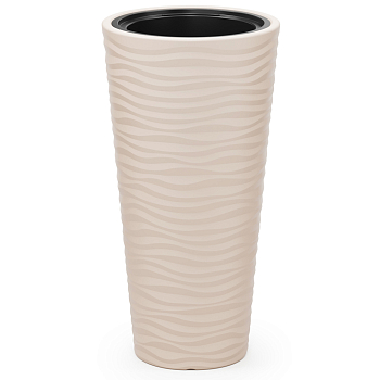 Кашпо Оазис 43л (со вставкой 10л)св.бежевый