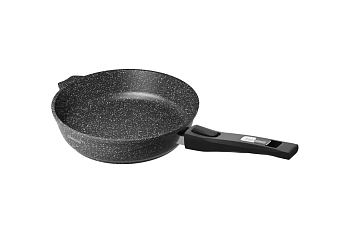 Сковорода индукционная 26см со съемной ручкой АП Гранит black Induction Pro арт. 026802И
