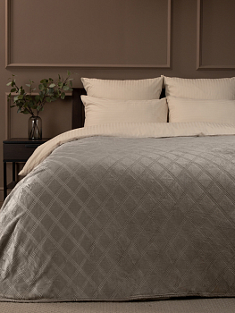 Плед Texrepublic TF FNE BE-GY3 006/2022 c-клетка NC