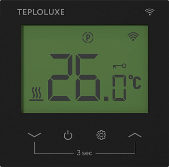 Терморегулятор Pontus wi-fi черный