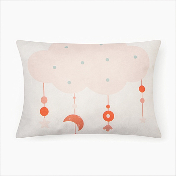 Подушка декор. Этель "Облако"  30*40 см велюр 100% п/э 10850076