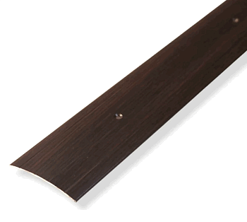 Стык широкий, 60мм, 0,9 орех темный