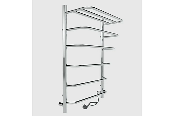 **Полотенцесушитель Hit (electro) 80/50 (скр.монтаж, унив.подкл.R/L, Полиров.) INDIGO