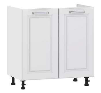 Тумба под мойку 100.04 800 "Вокс" Меренга, Белый без столеш.