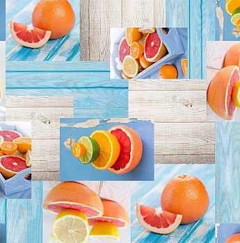 Клеенка ПВХ на нетканой основе Dekorelle Jakline 372 разм. 1,4*20м