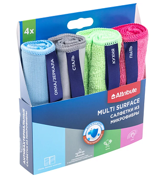 Набор салфеток из микрофибры MULTI SURFA  ACC011