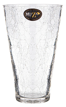 Ваза конус "CRACLE" в. 24см 380-645