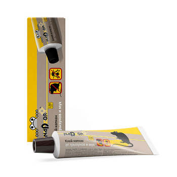 Клей от грызунов и насекомых Nadzor 135г NASA135