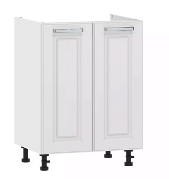 Тумба под мойку 100.04 600 "Вокс" Меренга, Белый 100.04 600 