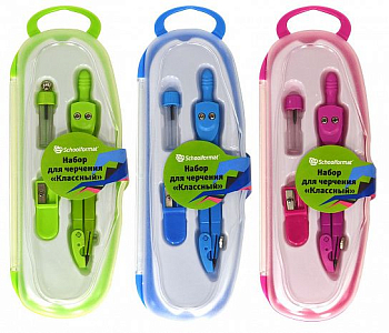 Циркуль КЛАССНЫЙ ассорти пласт.уп.