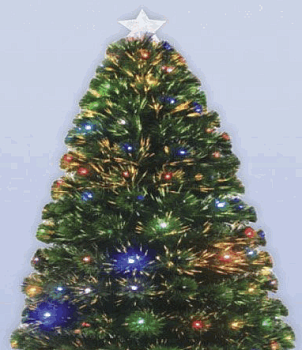 Ель светящаяся с мигающими лампочками СЛМ09