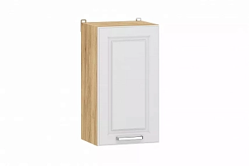 Шкаф навесной "Вокс" 100.30 400 (Меренга, Дуб Крафт Золотой) без столешницы