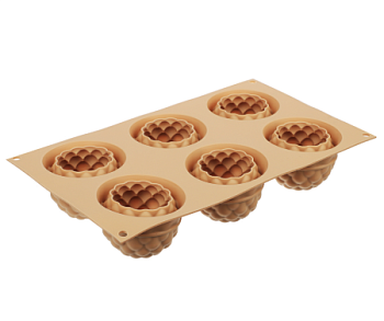 Форма д/приготовления пирожных "Боулс" силикон BY COLLECTION 