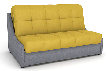 Диван Турин 155 НПБ Newtone yellow, Dallas grey