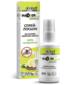 Спрей-лосьон NADZOR Botanic на основе эфир.масел NAT002
