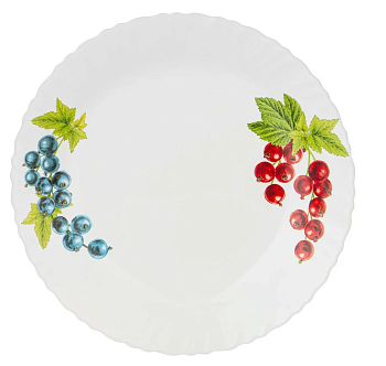 Тарелка обеденная agness berry mood 25см арт. 598-055