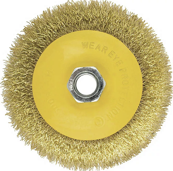 БИБЕР Щетка-крацовка дисковая для УШМ 115мм (12/120) 70973 