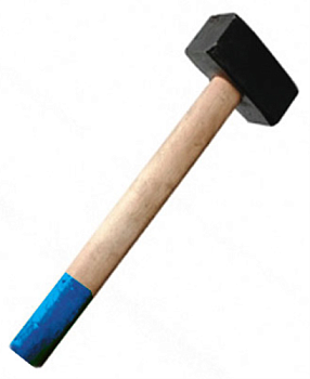 ***Кувалда 6кг квадратная с дер. ручкой 