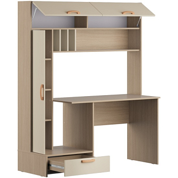 Стол письменный Лайт 03.243 Н (Плэйн, Сатин 7045 SU)