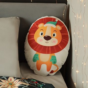 Подушка декоративная Этель "Лев" 28*37 см 10418357