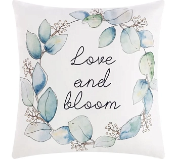 Подушка Этель "Love and bloom" 40*40 см, 100% п/э 7516083