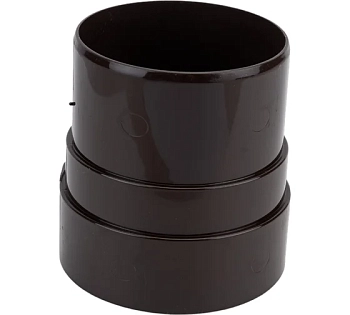 Муфта соединительная 80 мм Döcke STANDARD (Темно-коричневый)